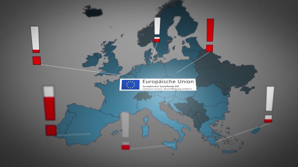 Bild Europäischer Sozialfonds Animation
